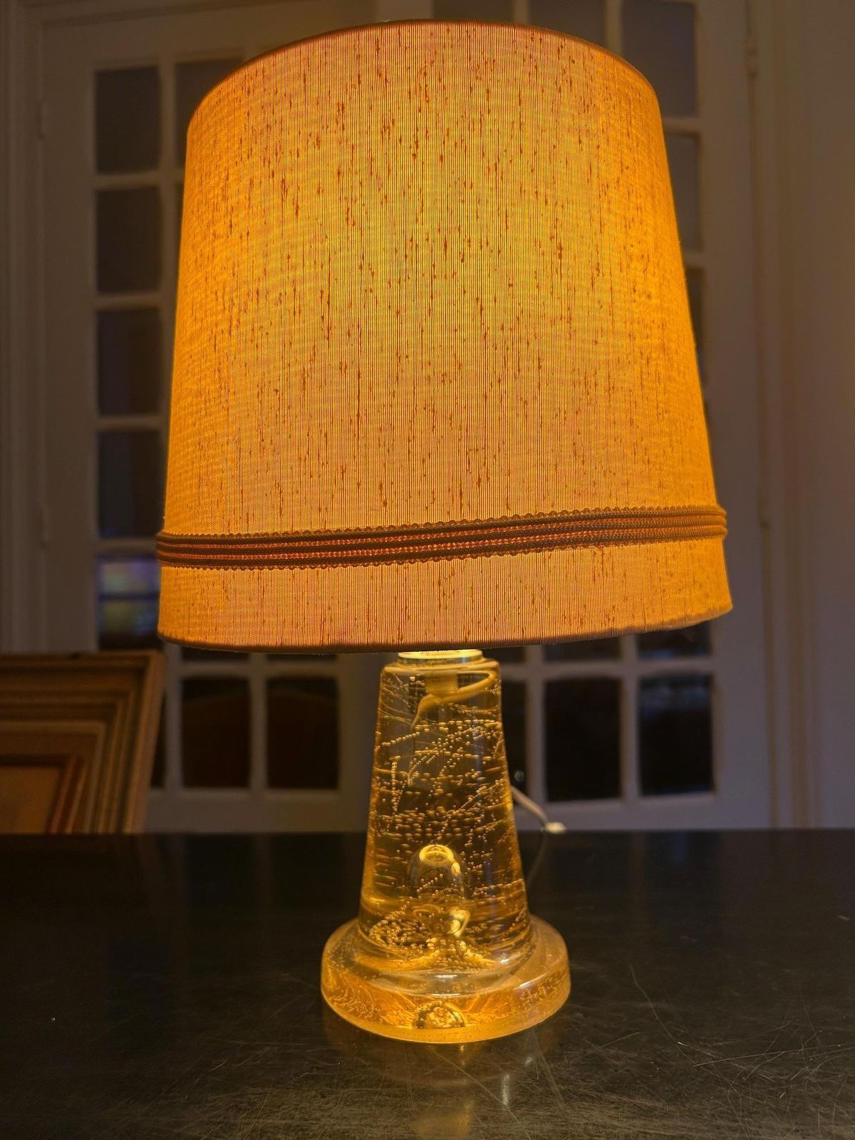 photo for sale Pair Of Aro Leuchten Resin Lamps, 1970