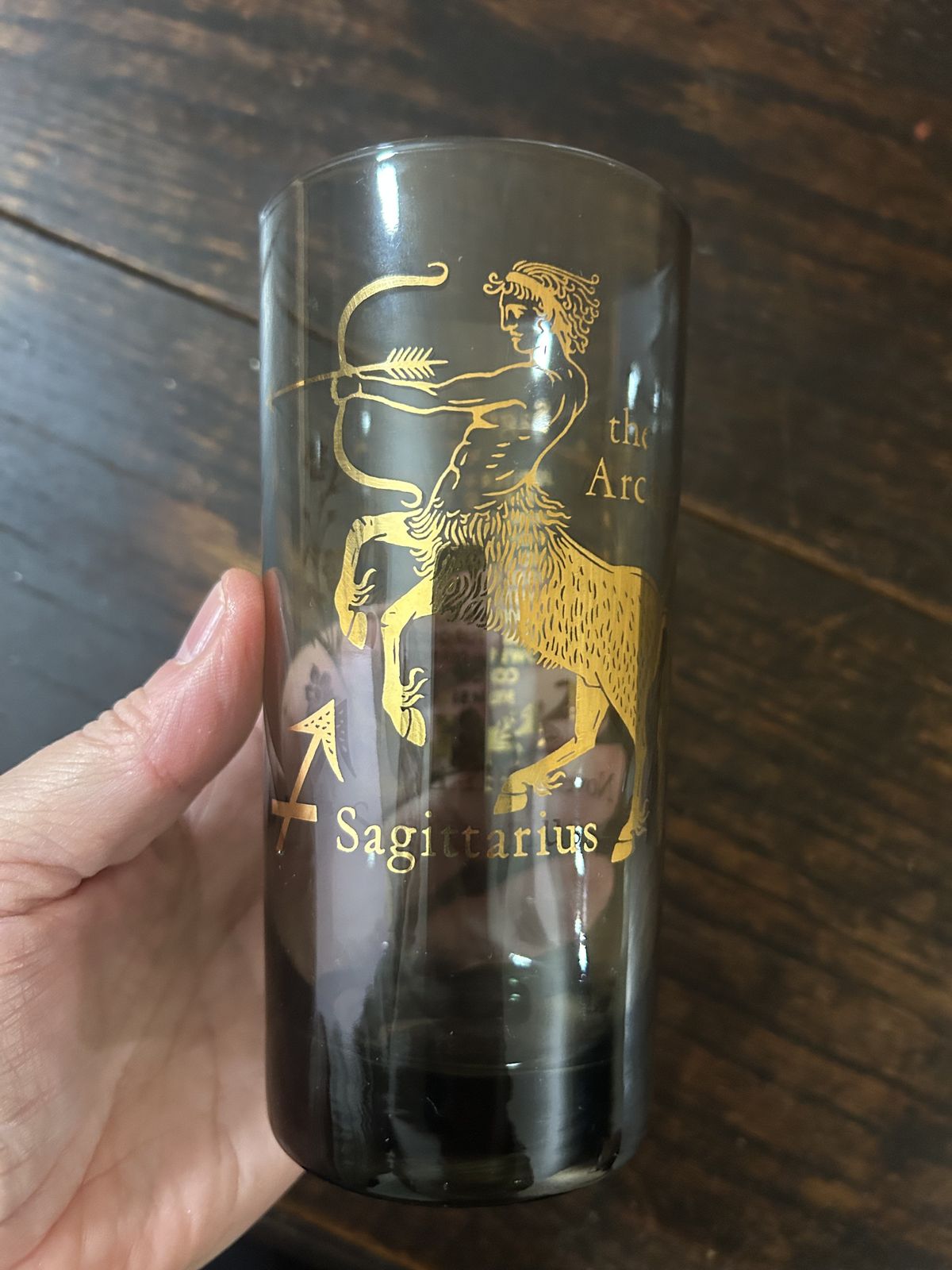 Home Decor Rare Complete Set Federal Zodiac Hi Ball Glasses   All 12 Signs photo
