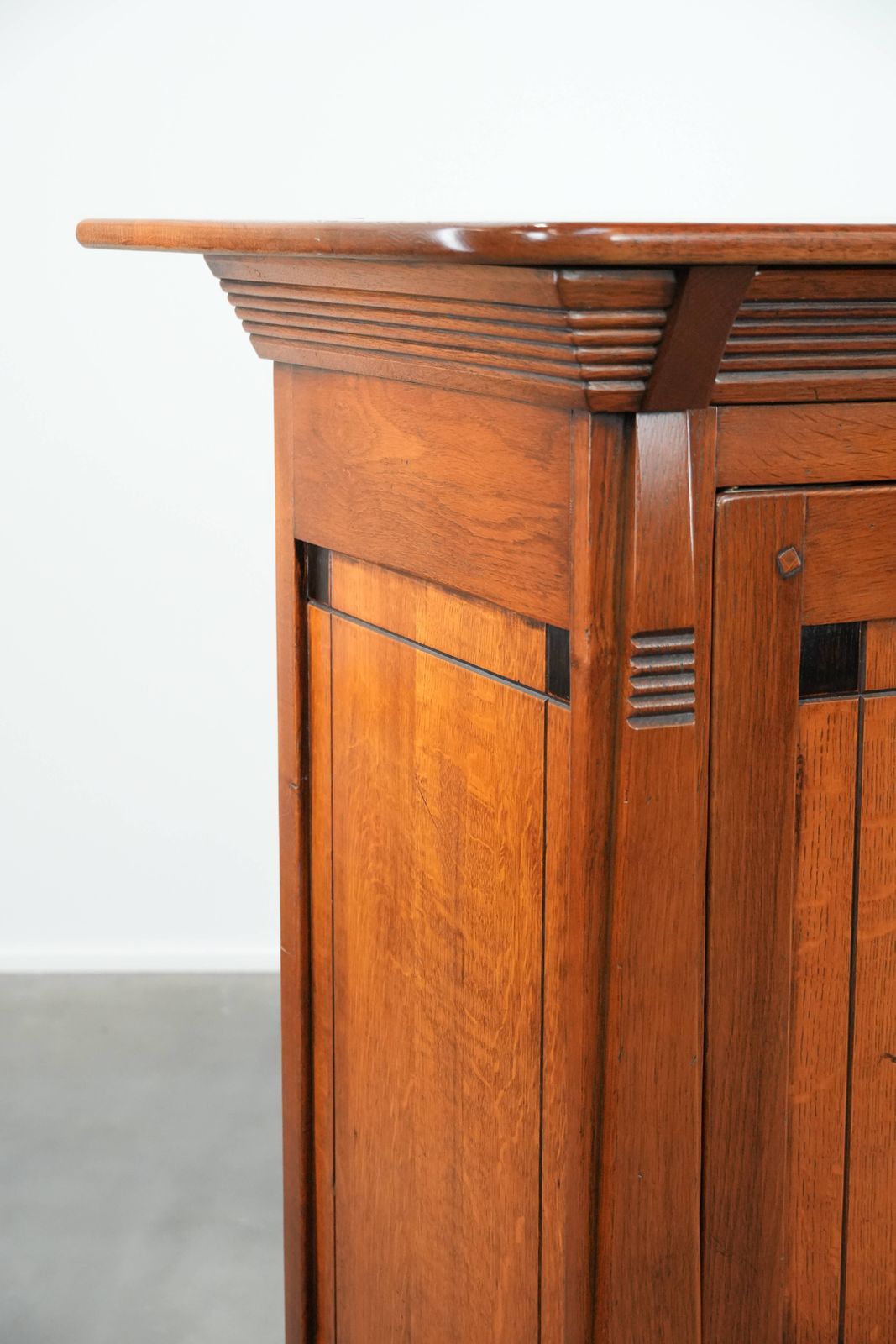 Furniture Beautiful, Luxurious And Large Art Nouveau Design Sideboard photo