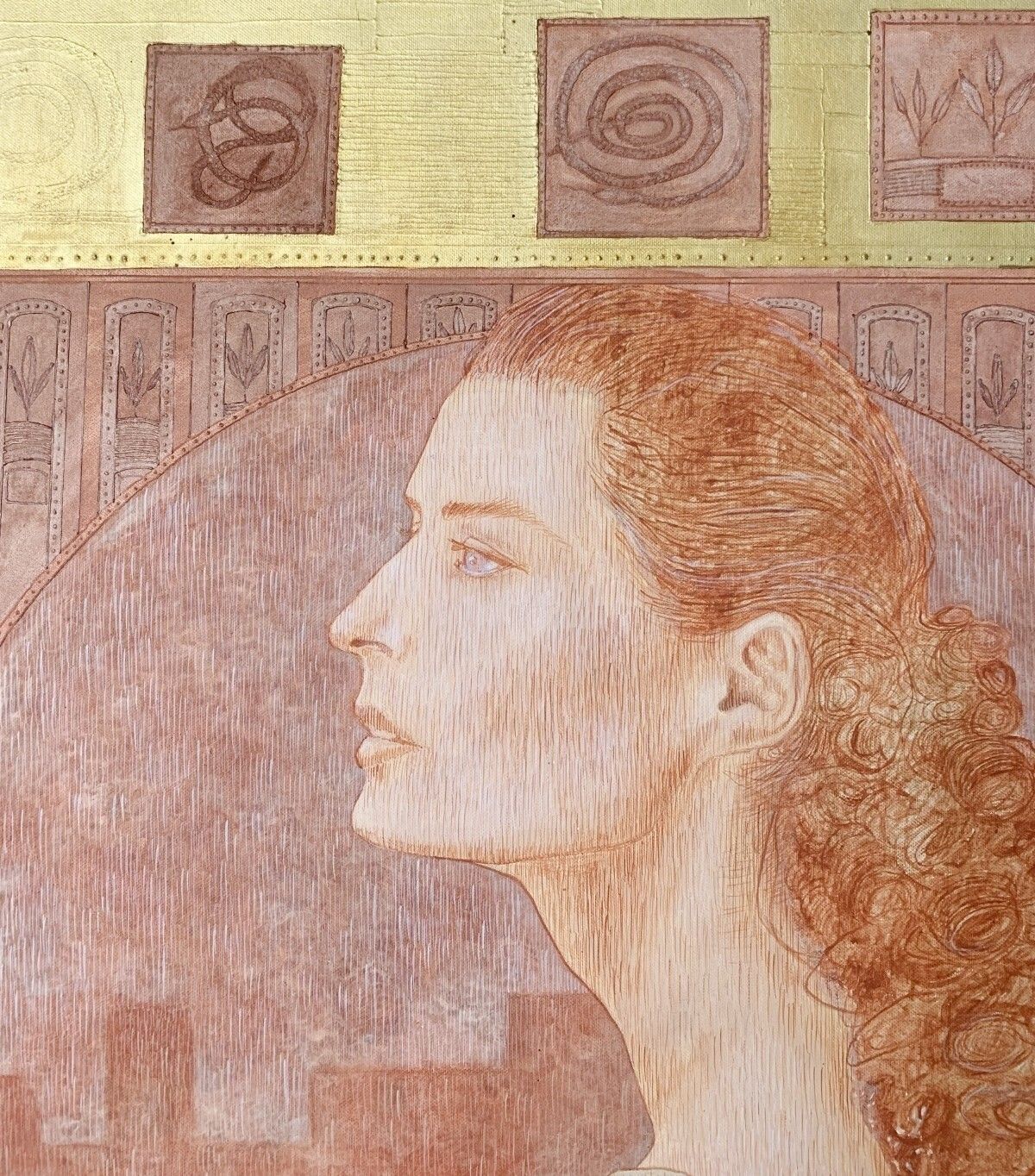 Portrait Of A Woman From Genova, 2001 Andrzej Borowski photo vinterior