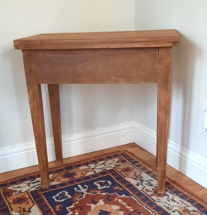 photo for sale Antique Victorian Single Drawer Side Kitchen Table Console Table Hall Table