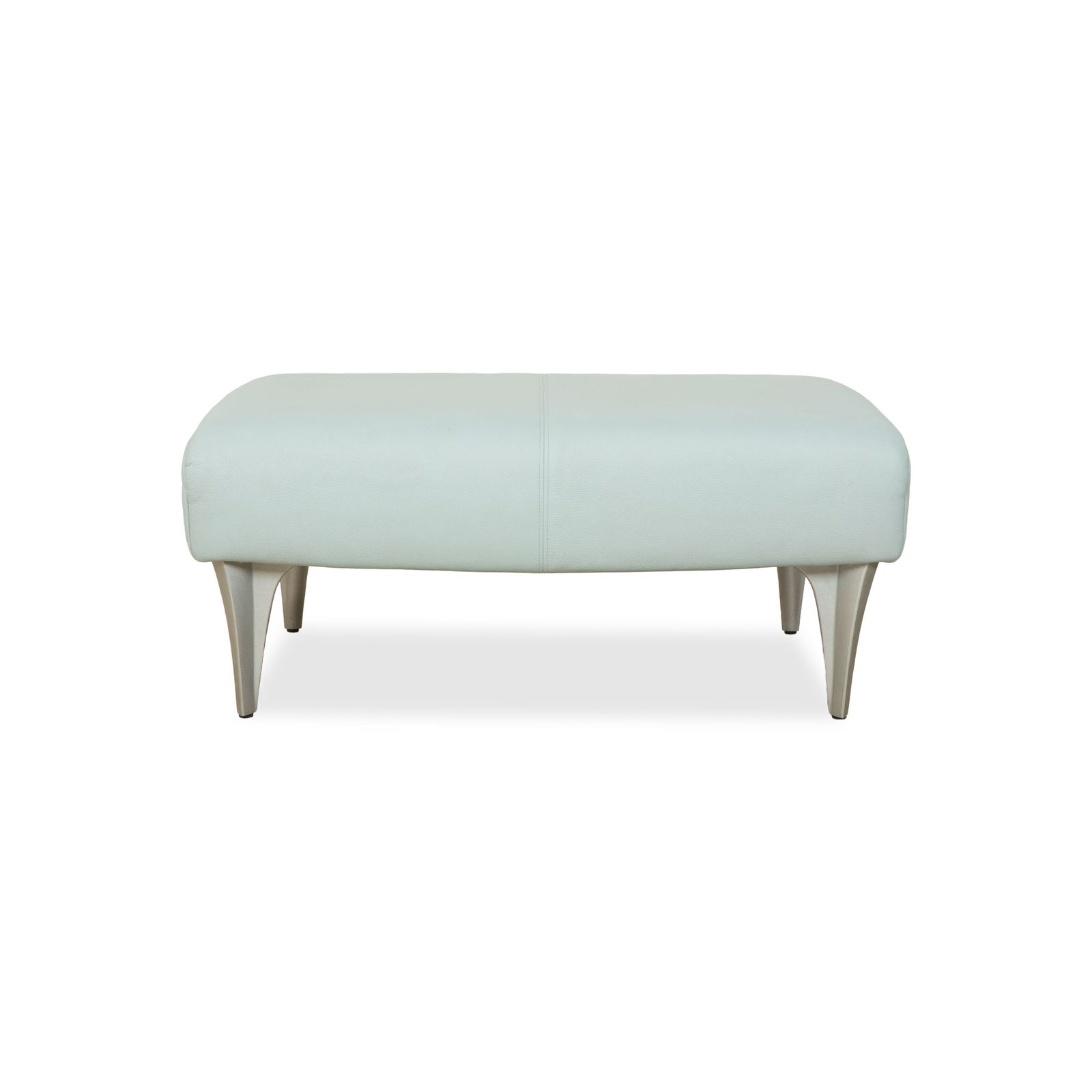 photo furniture Tabouret Rolf Benz 1600 en cuir bleu clair menthe