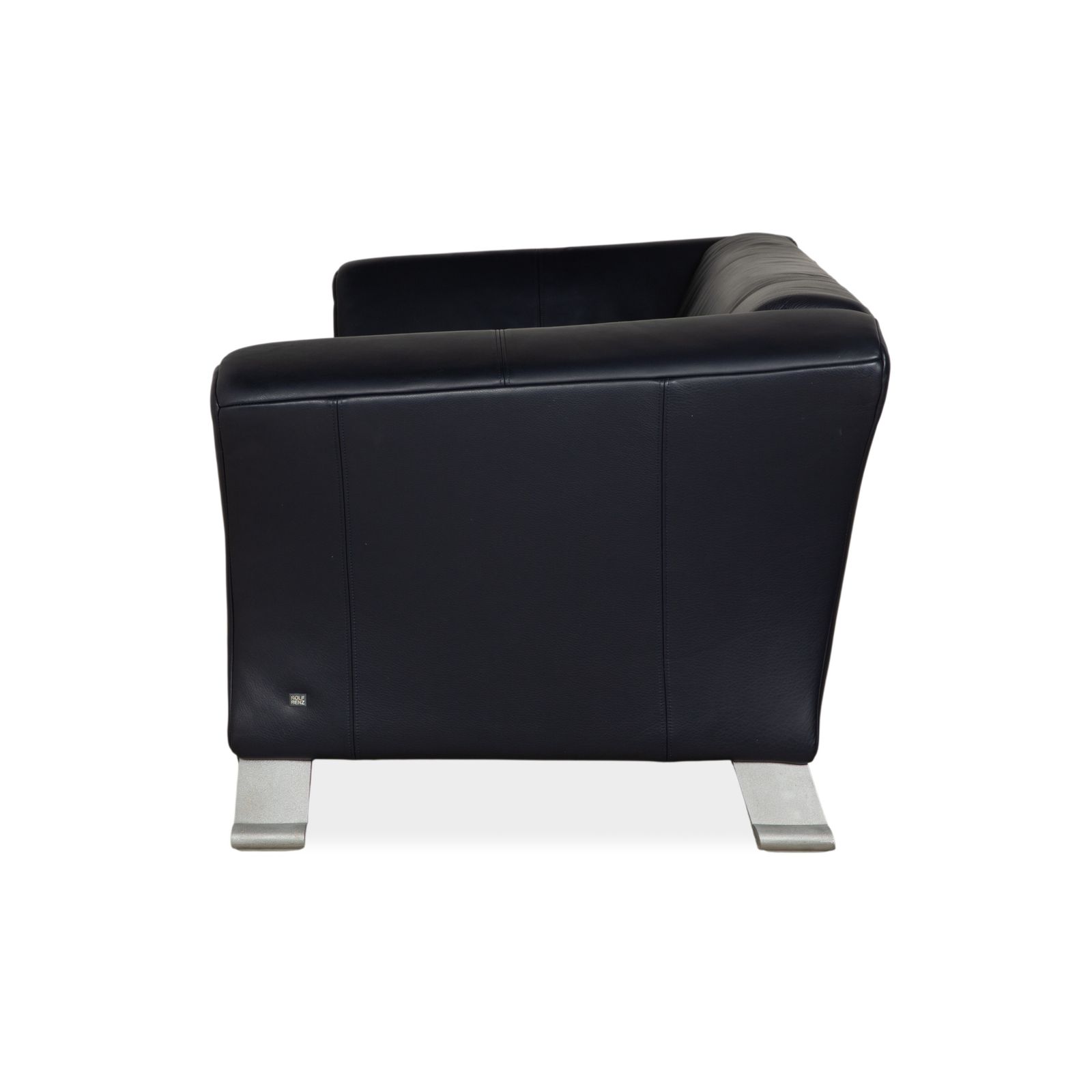 Mobilier Canapé 2 places Rolf Benz 322 en cuir bleu foncé photo