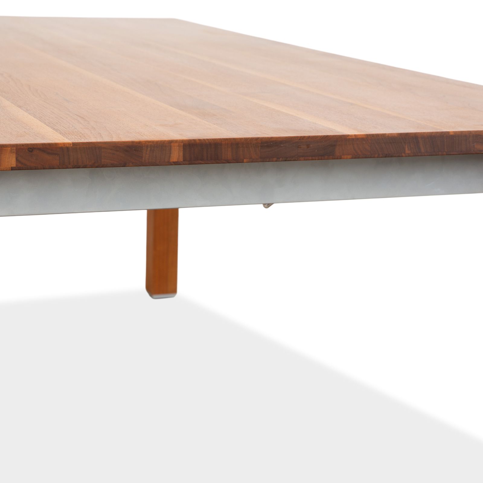 Table à manger Team 7 en bois brun extensible photo vintage