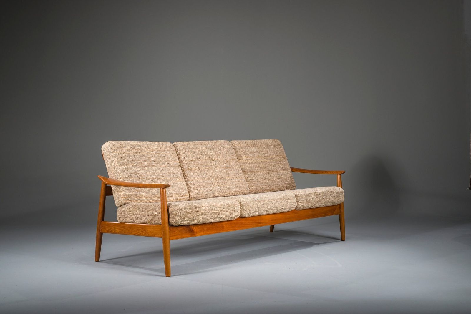 photo buy Danish Modern Seating Set In Teak By Arne Vodder For France & Søn, 1960s, Set Of 3