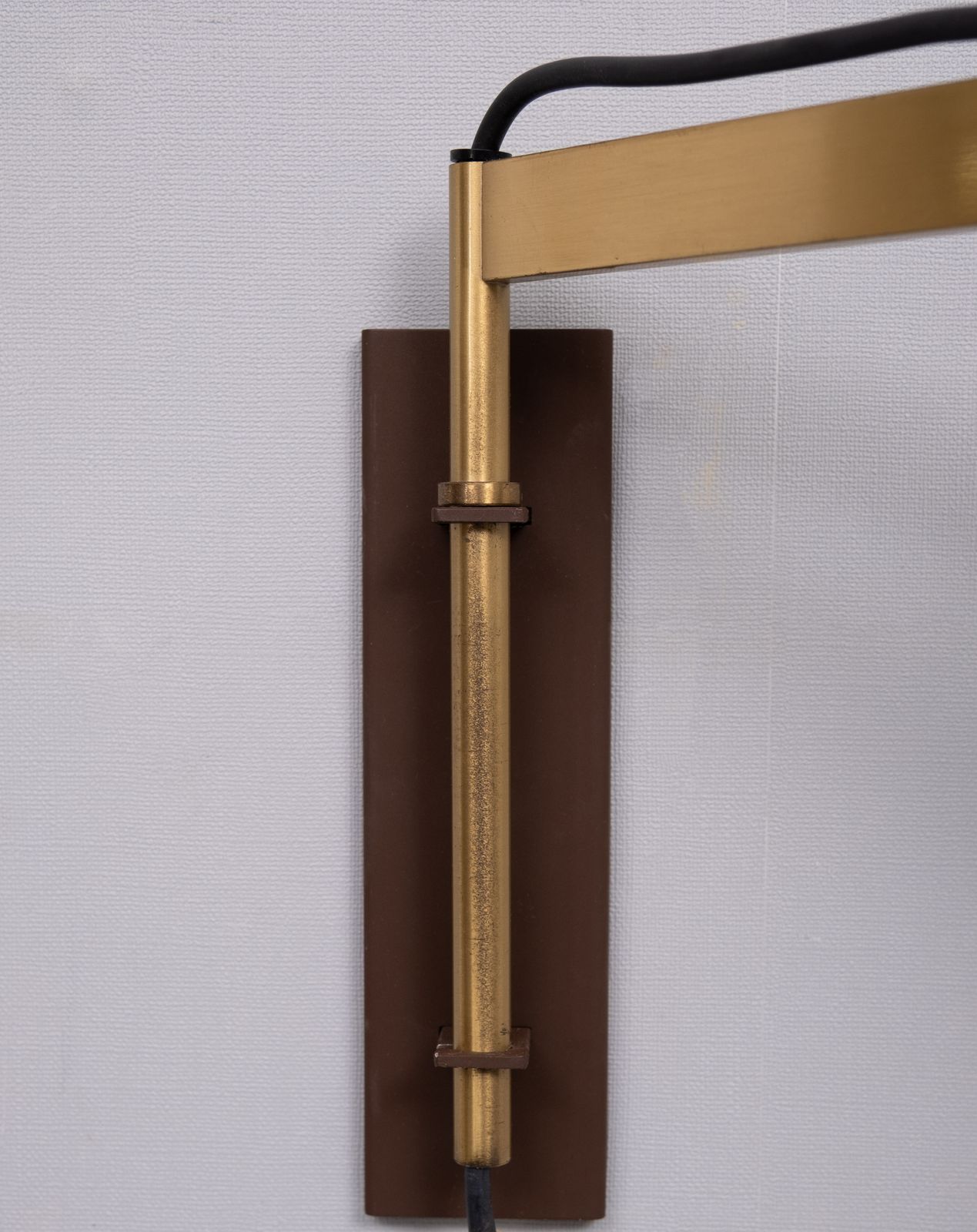 Dijkstra Spring Arm Wall Lamp 1970s Holland photo Lighting
