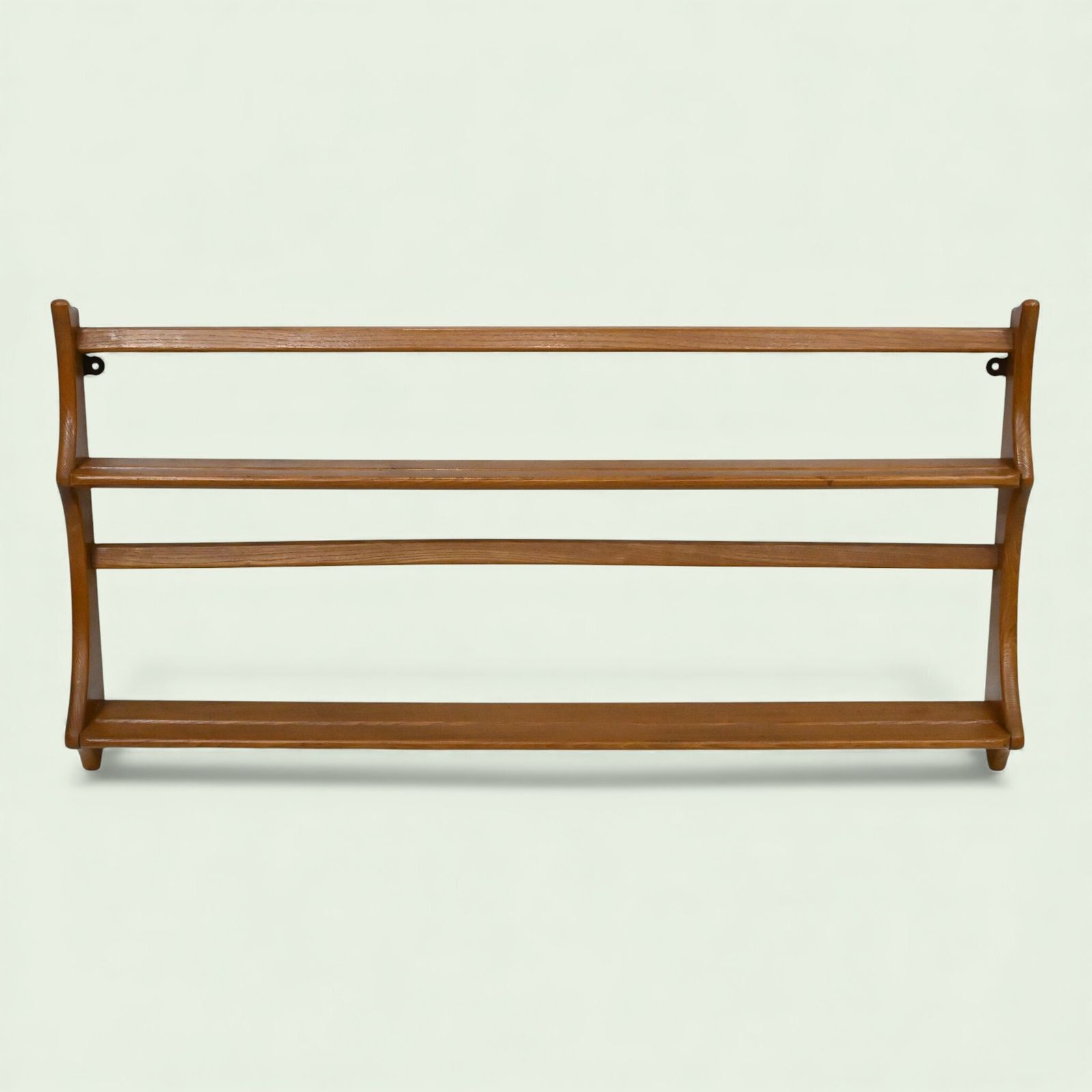 Ercol Hanging Plate Rack Model 268 Light Finish With Fixings Free* Uk Delivery photo Furniture