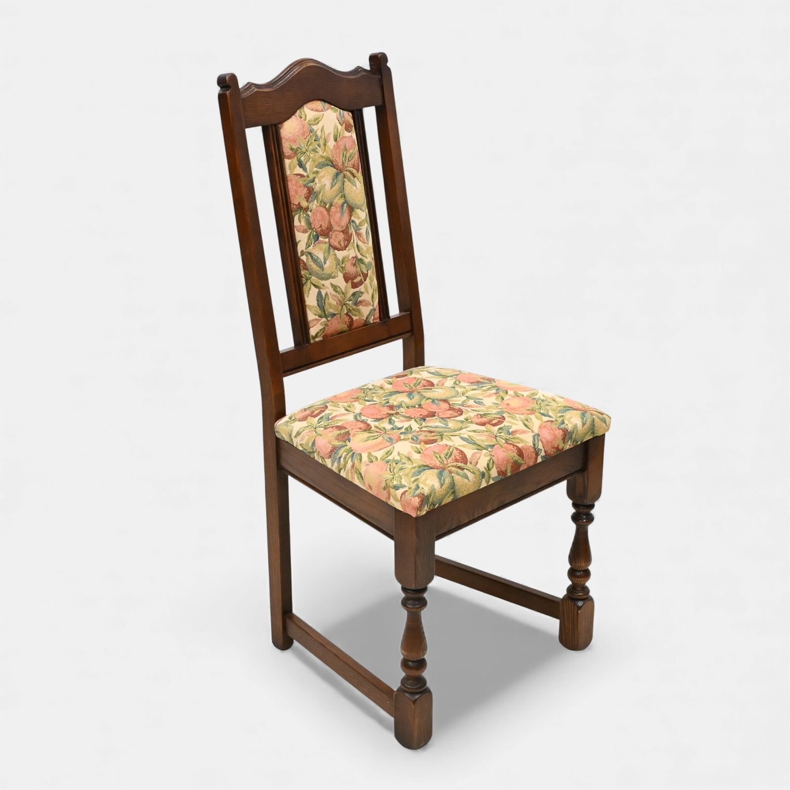 4 Old Charm Dining Chairs Lancaster Oak Tudor Brown Finish Free Uk Delivery* photo buy