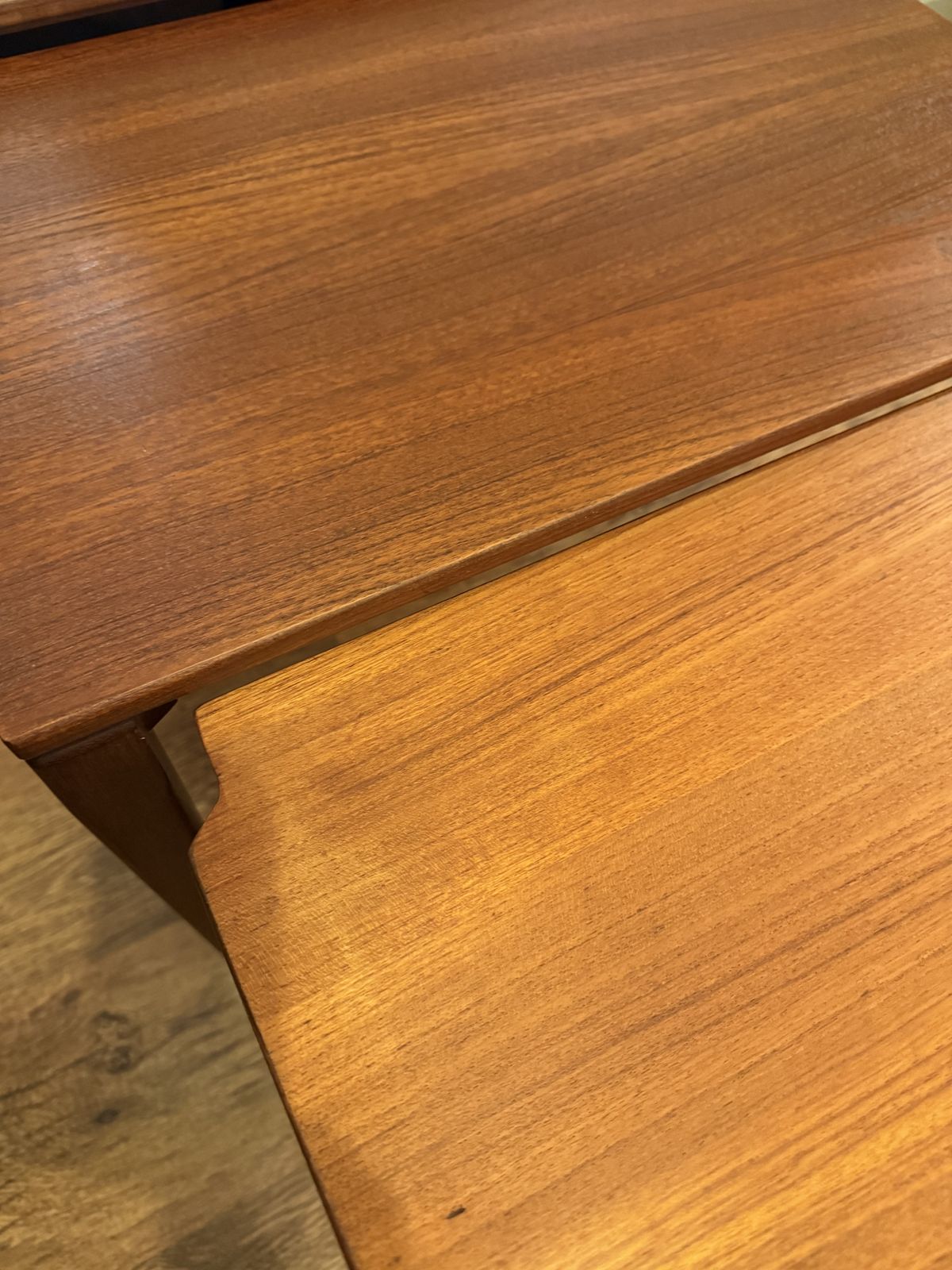 photo furniture Mid Century Teak Nest Of Tables – Set Of 3 – Attributed To Richard Hornby (1960s)