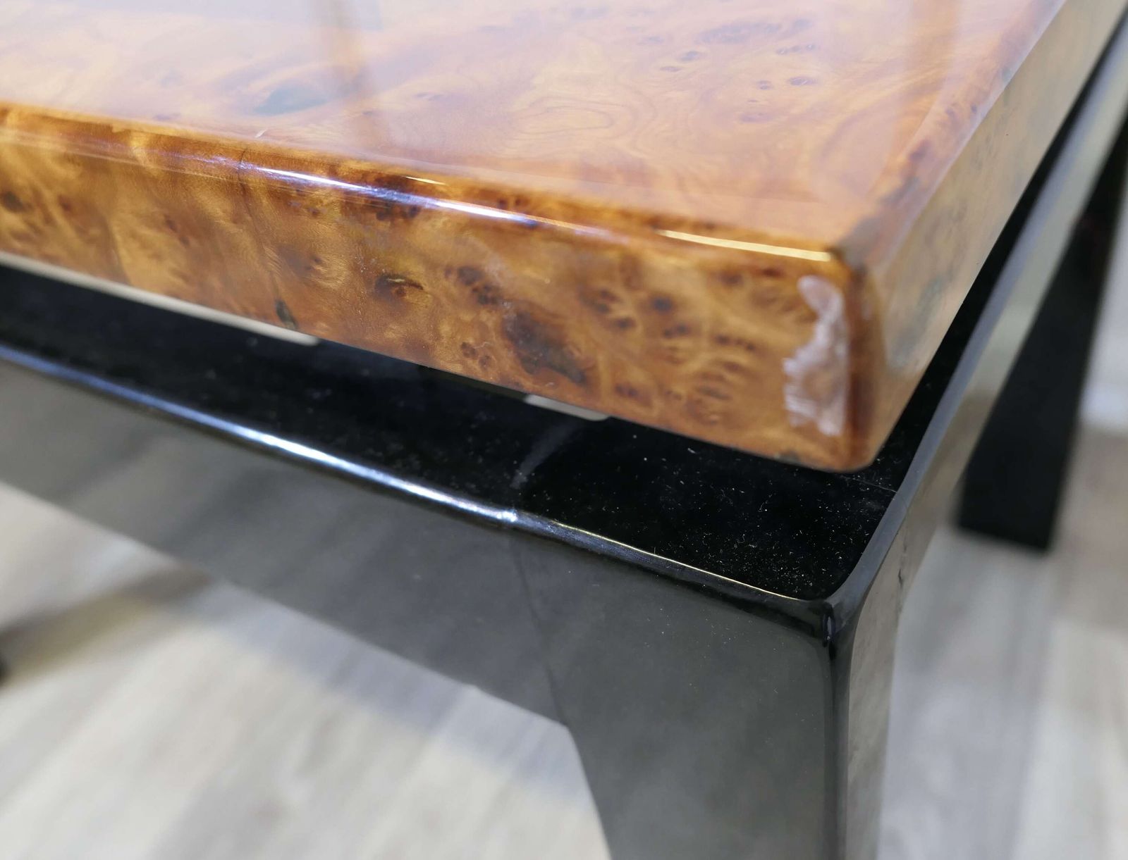 A Super Pair Of Art Deco Design Floating Top Low Tables photo for sale