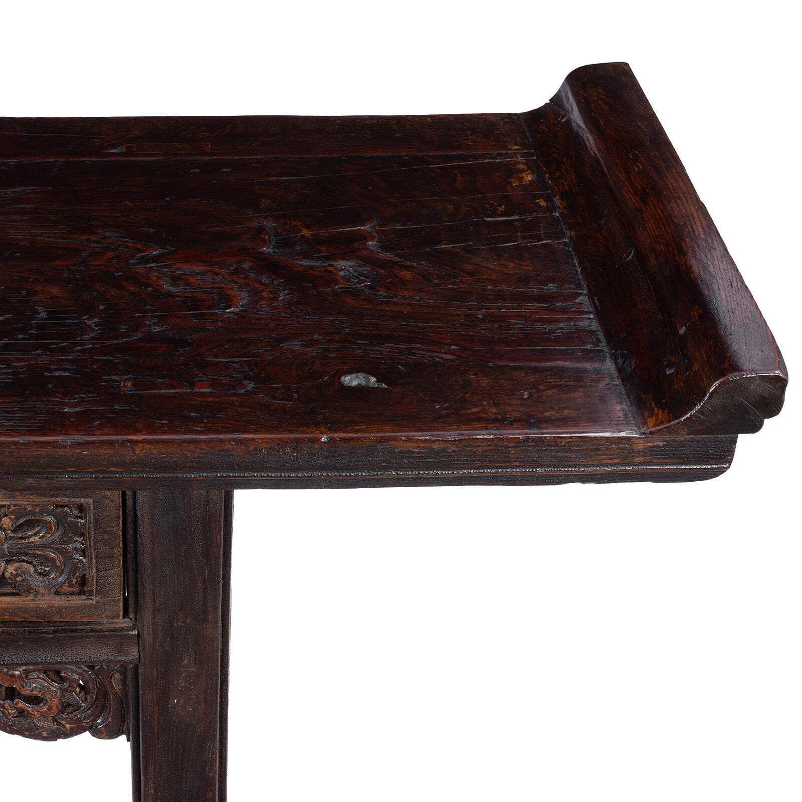 Carved Altar Table From Shanxi   18th Century photo buy