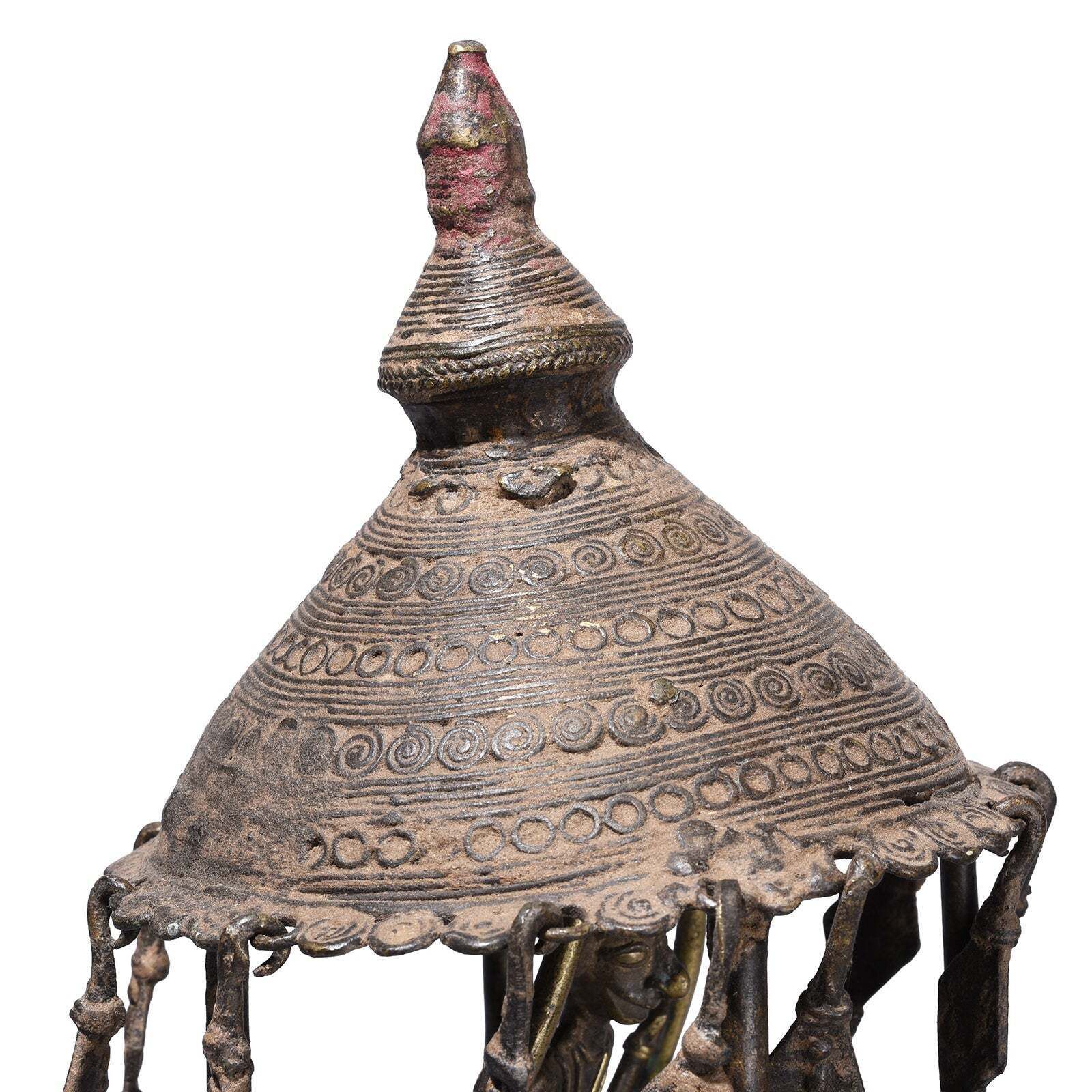 Bastar Brass Elephant From Chhattisgarh   19th Century photo vintage