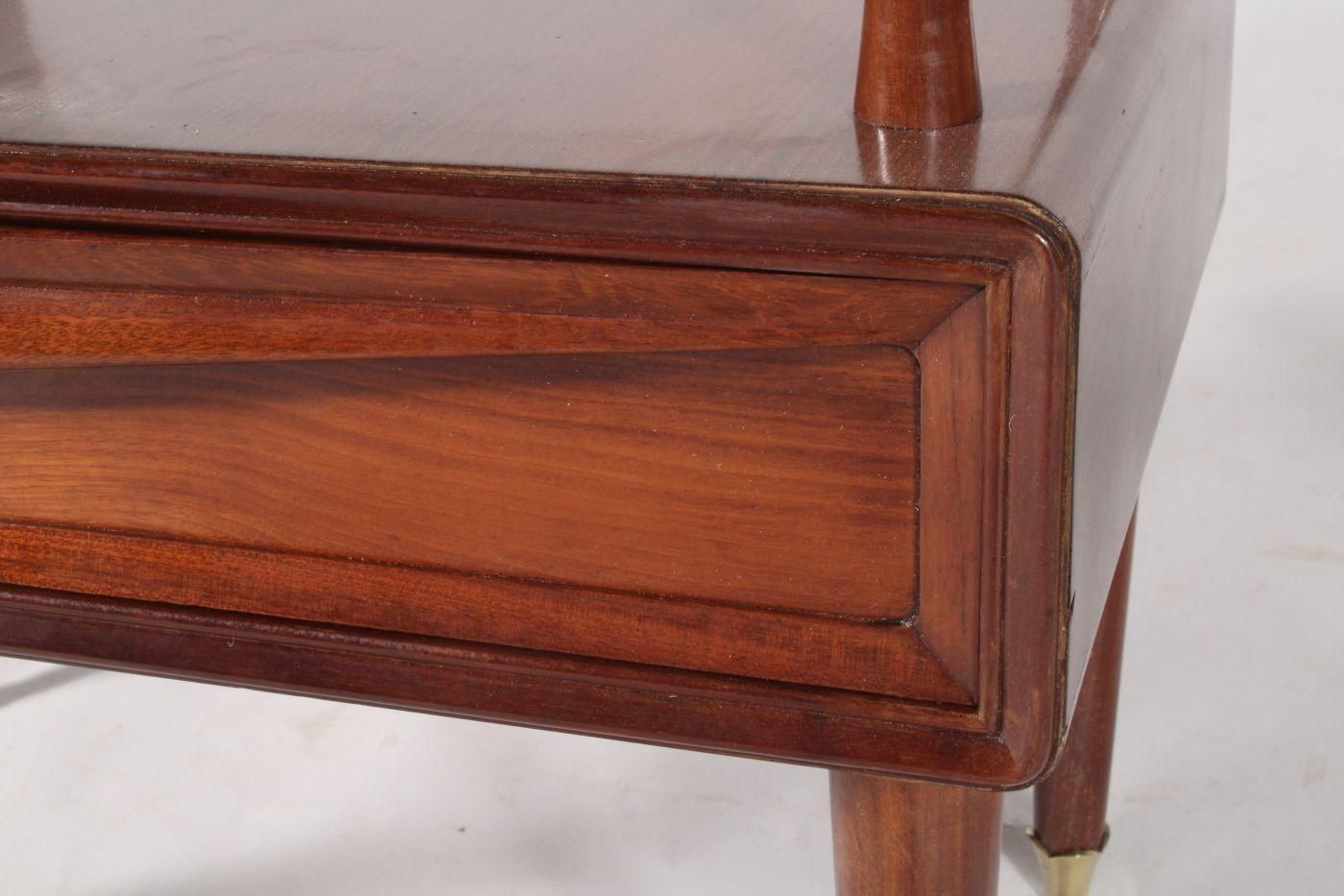 photo furniture Pair Of Mid Century Italian Bedside Tables
