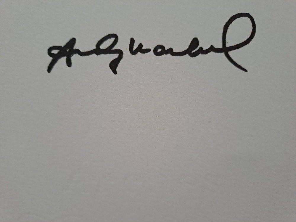 Andy Warhol — Marilyn Monroe (Signed Lithograph), With Leo Castelli Gallery Certificate Of Authenticity photo vinterior