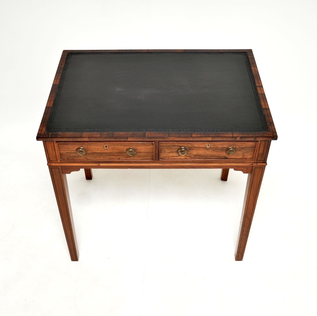 Antique Georgian Inlaid Rosewood Writing Table / Desk photo 2275.0