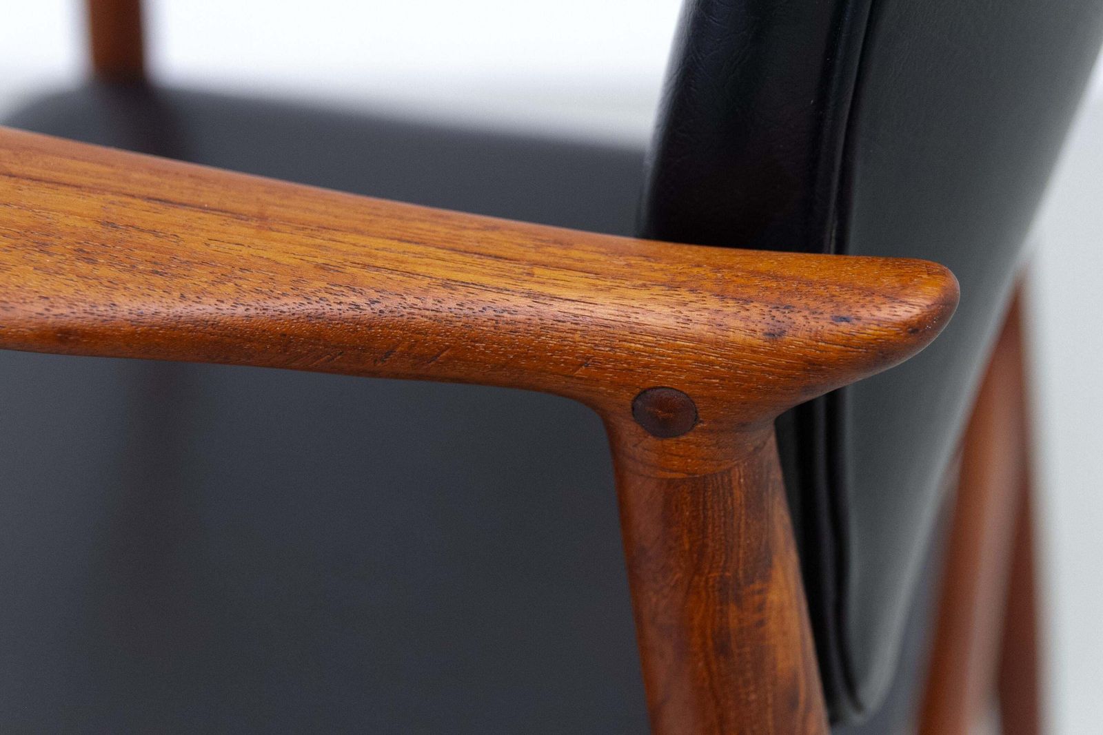 Danish Teak Captain's Chair By Erik Buch For ørum, 1960s. photo Furniture