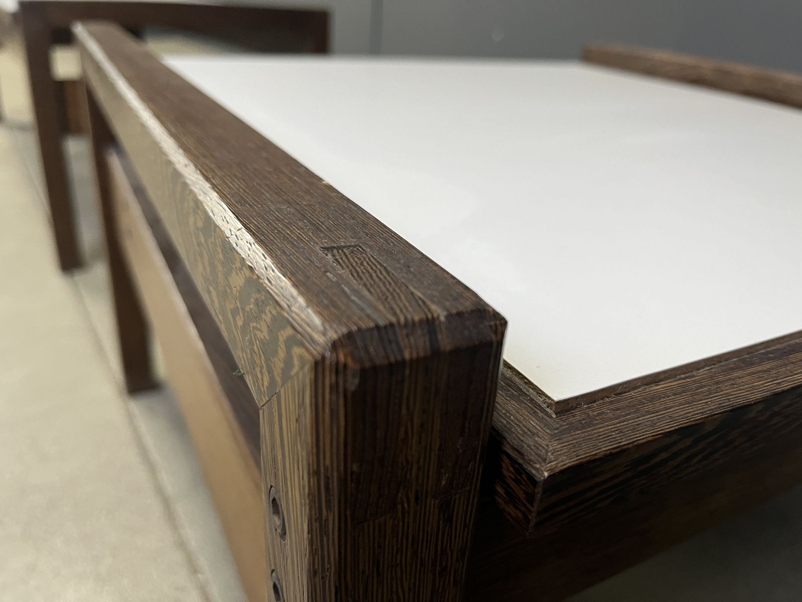 photo furniture Belgian Coffee Table Set In Wenge By Beaufort, 1960s