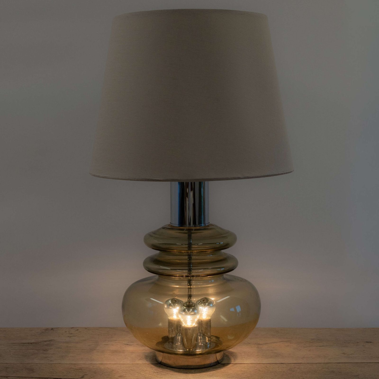 Large Scale 1960’s Table Lamp By Dora Leuchten photo Lighting