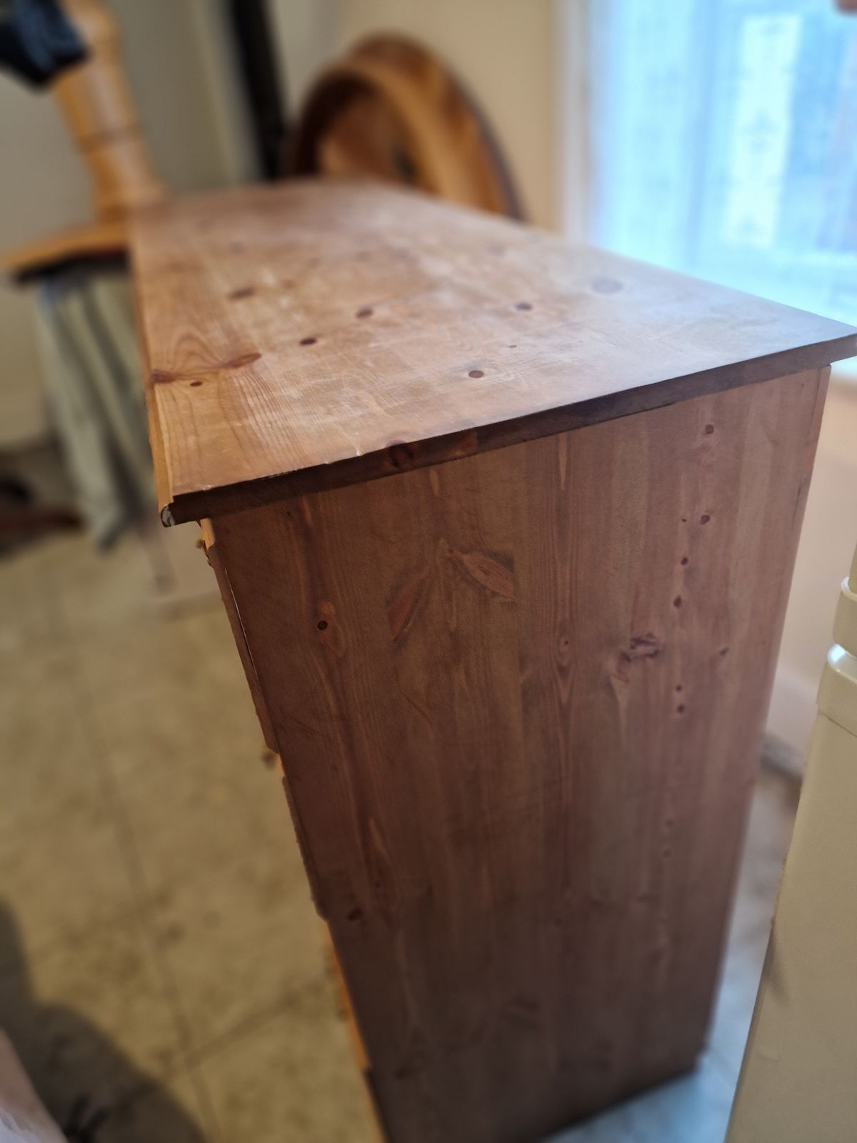 Chest Of Draws  Solid Pine, 21st Century photo furniture