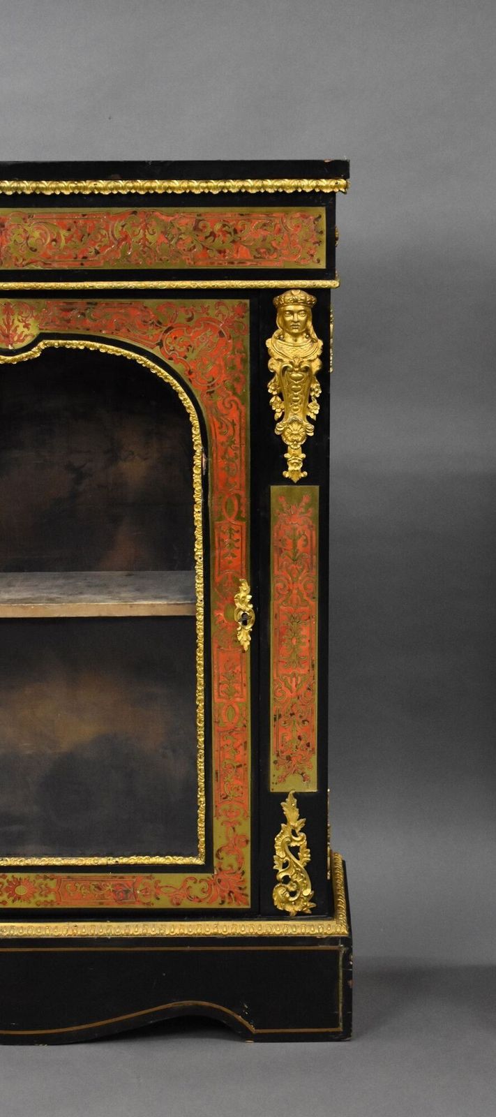 photo furniture Pair Of Boulle Pier Cabinets, 1800s
