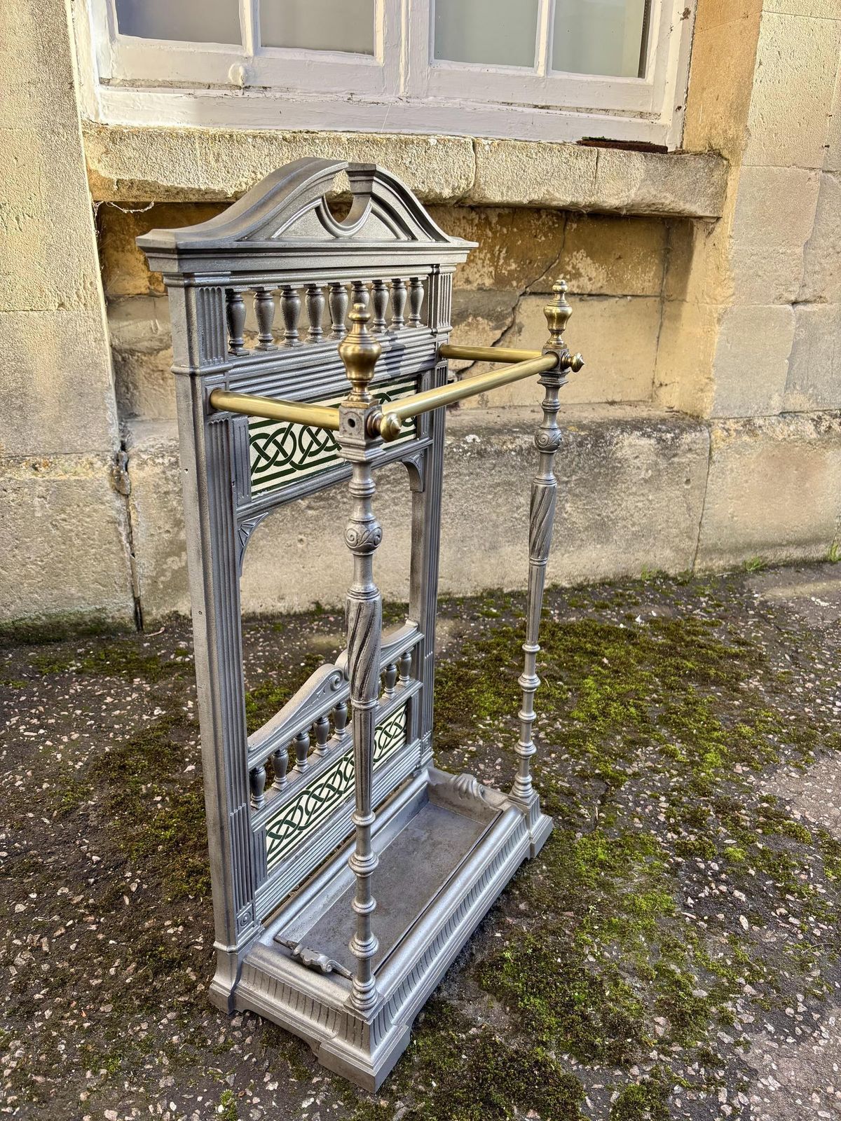 Antique 19th Century Cast Iron Stick Stand In The Manner Of Coalbrookdale photo buy