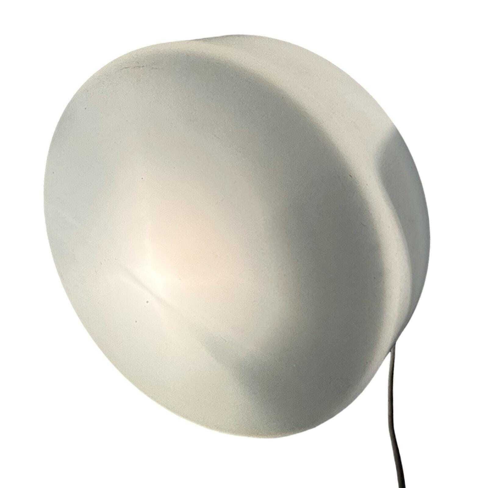 Rzb Italy   Ceiling Mounted (Or Wall Mounted) Lamp   Sconce   Midcentury Modern   Frosted Glass