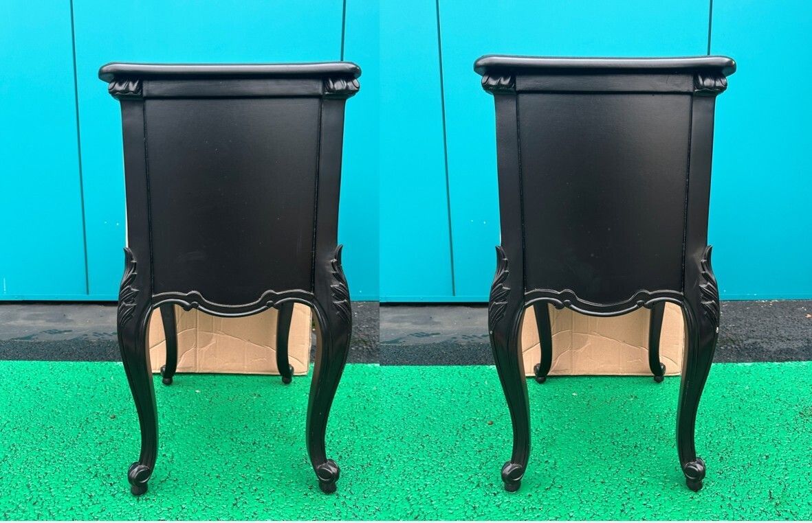 Brand New Pair Of La Rochelle French Antique Style 2 Draw Bedside Tables –  Rrp £640 photo buy