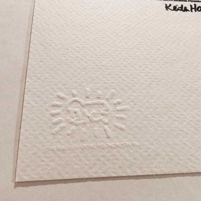 1990s Keith Haring Limited Edition Lithograph Numbered In Pencil. photo vinterior