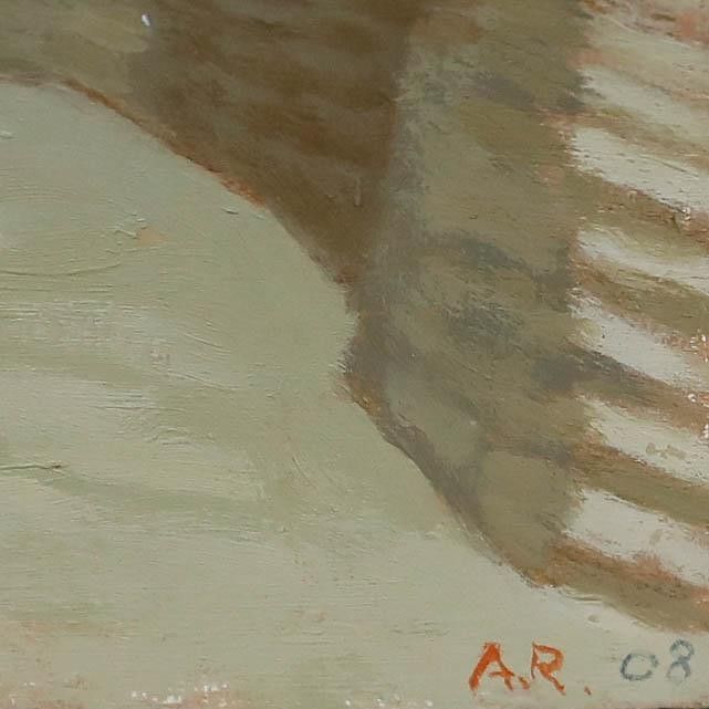 Aingelda Redmond (B.1927) 2008 Oil, The Cobb, Lyme Regis photo 225.0