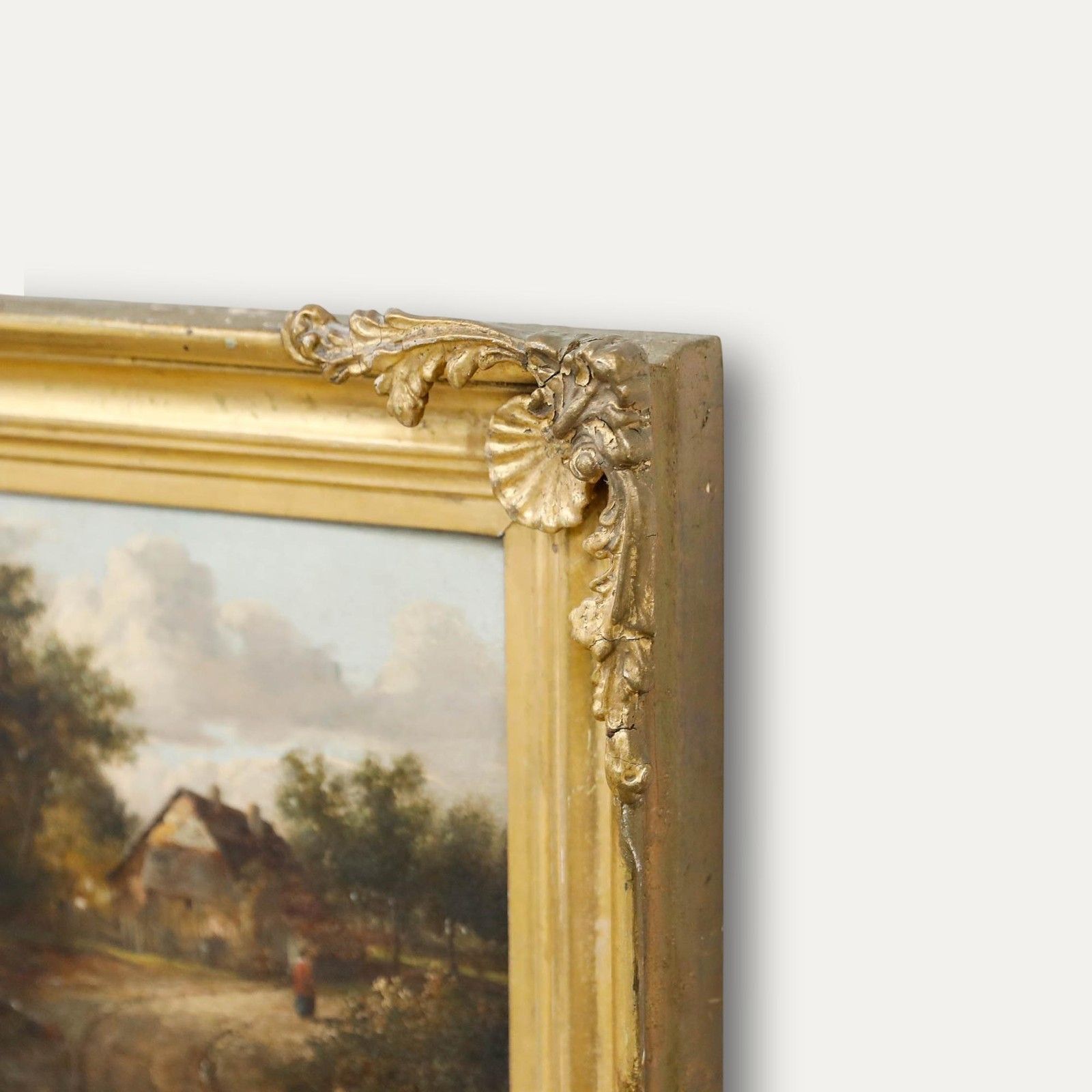 Patrick Nasmyth (1787 1831) Early 19th Century Oil, Up The Winding Path photo 1250.0