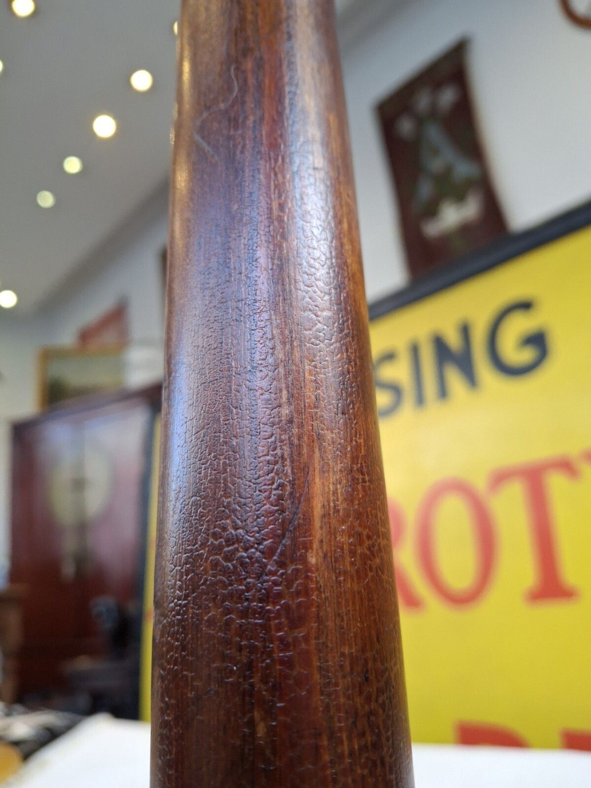 Late 1930's Over Sized Fryco Darts League Wooden Spoon Competition Prize. photo vintage