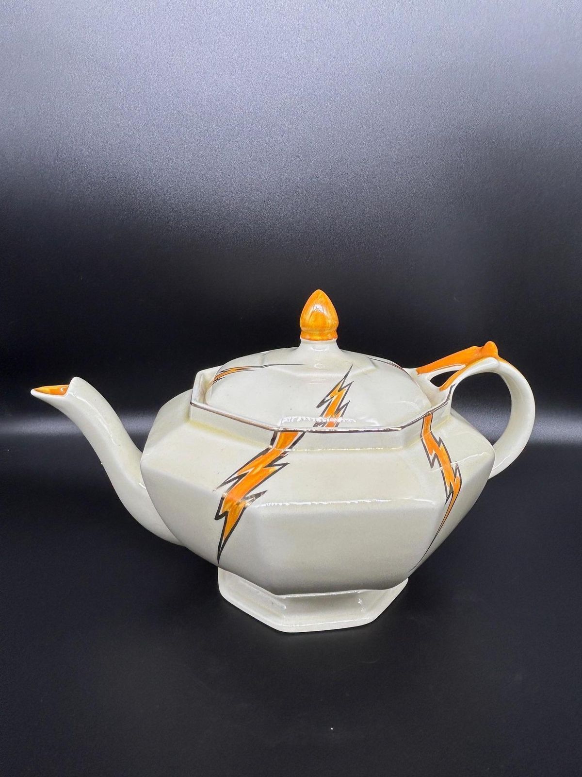 Art Deco Porcelain Tea Set By Hugh Longport For Konny Kraft, 1920s photo furniture
