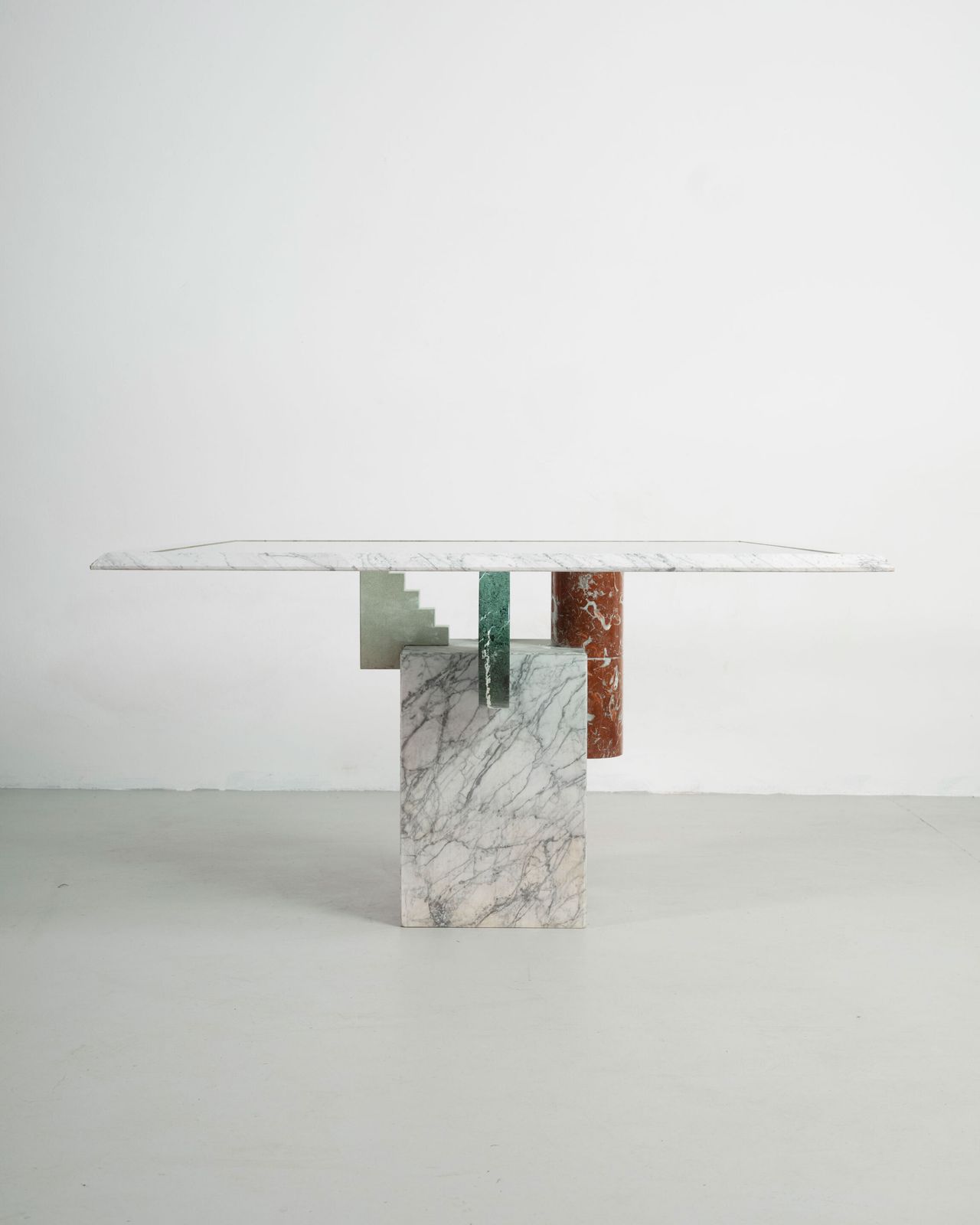 Pier Alessandro Giusti And Egidio Di Rosa Brugiana Square Table By Up&Up 1980s photo 7840.0