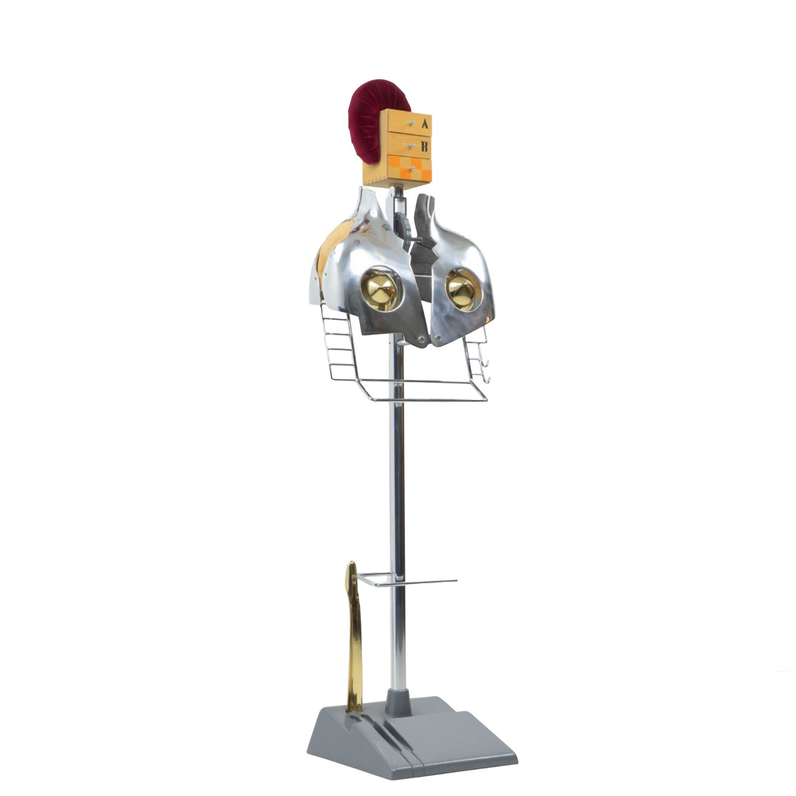 Surrealistic Design Gaston Valet Stand By Marc Sadler For Boffi, Italy 1990s