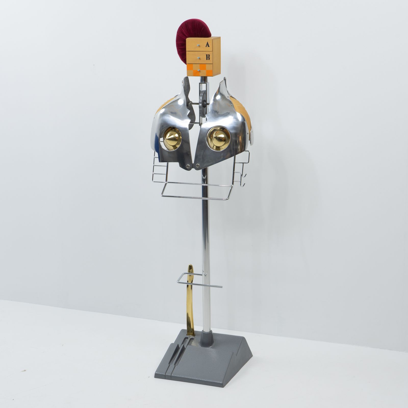 Surrealistic Design Gaston Valet Stand By Marc Sadler For Boffi, Italy 1990s photo vinterior