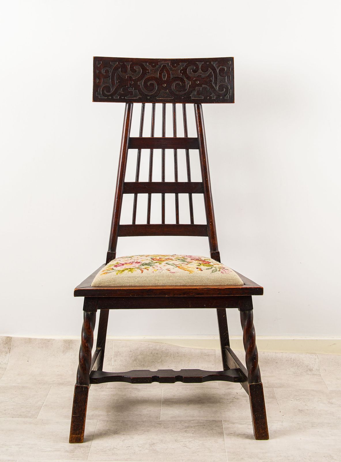 Liberty & Co Arts & Crafts Oak Chair, England C1900 photo buy