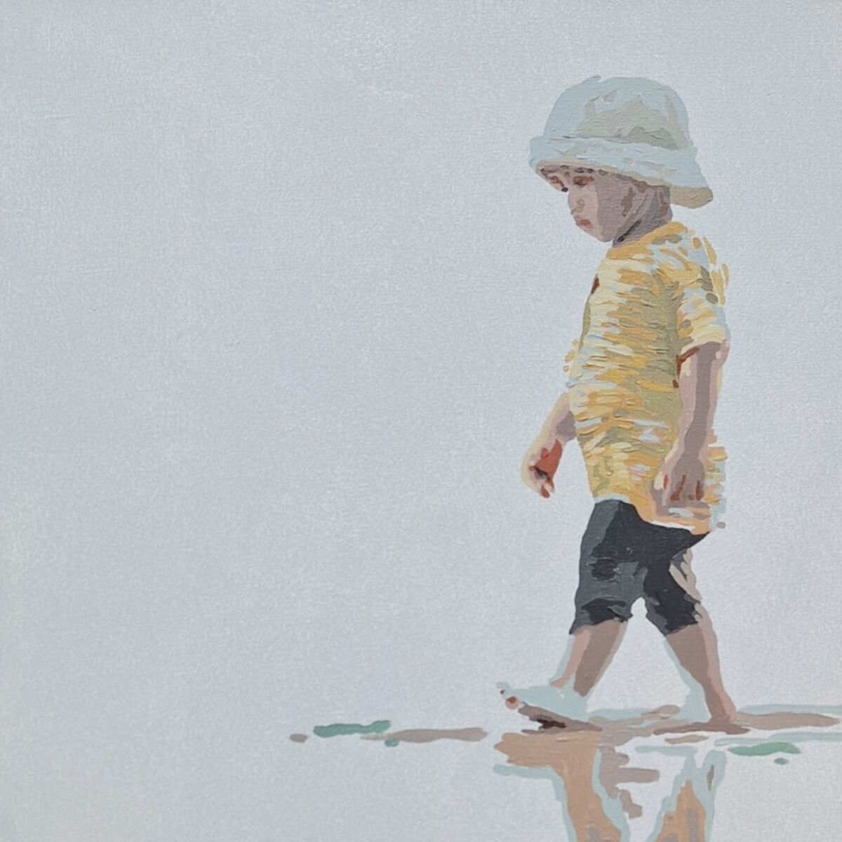 Beach. Boy In A Hat, 2025 Joanna Woyda photo Art