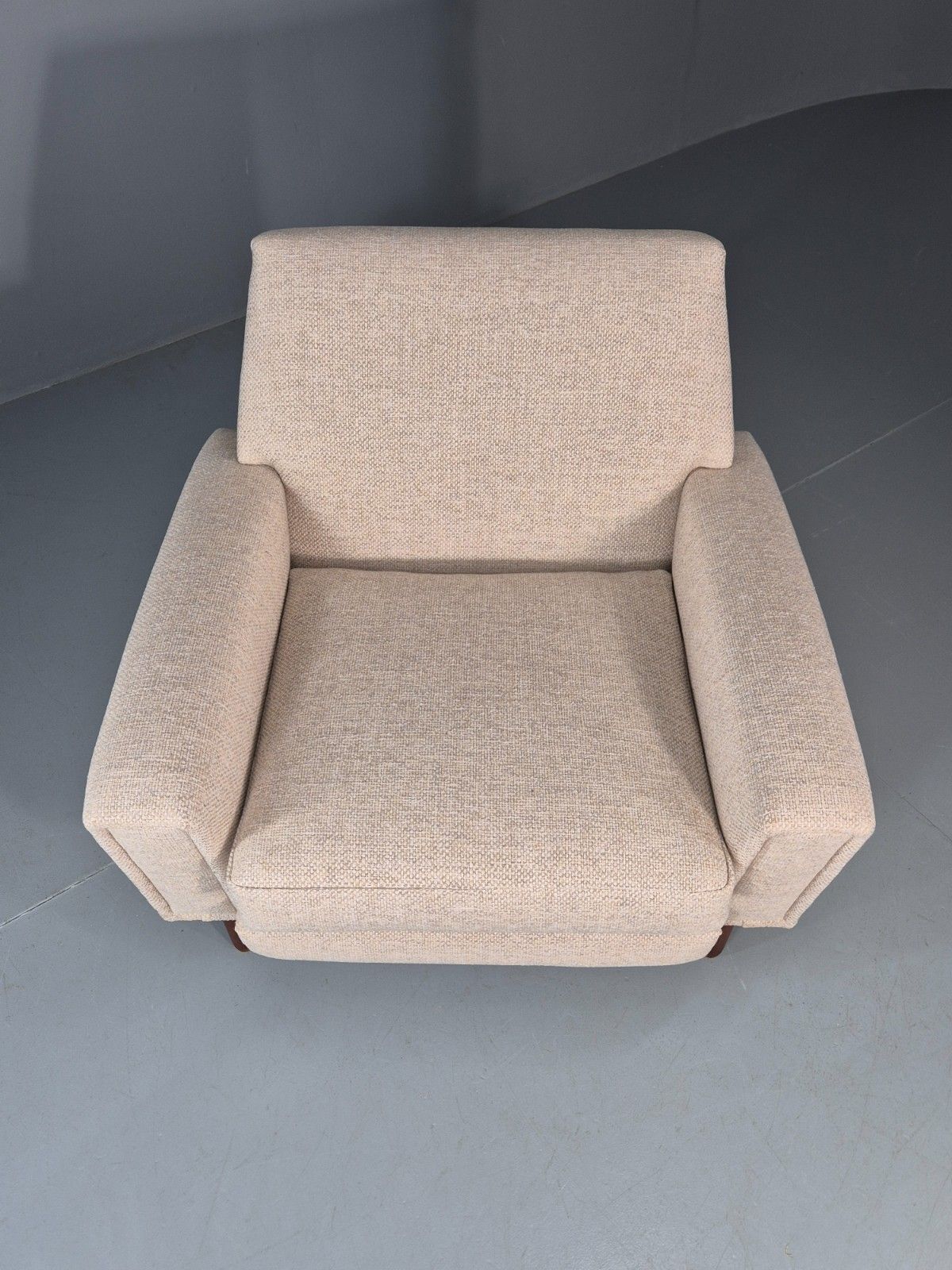 Mid Century Danish Lounge Chair 1960s Vintage Thams Reupholstered Eb11261 Mnor photo Furniture