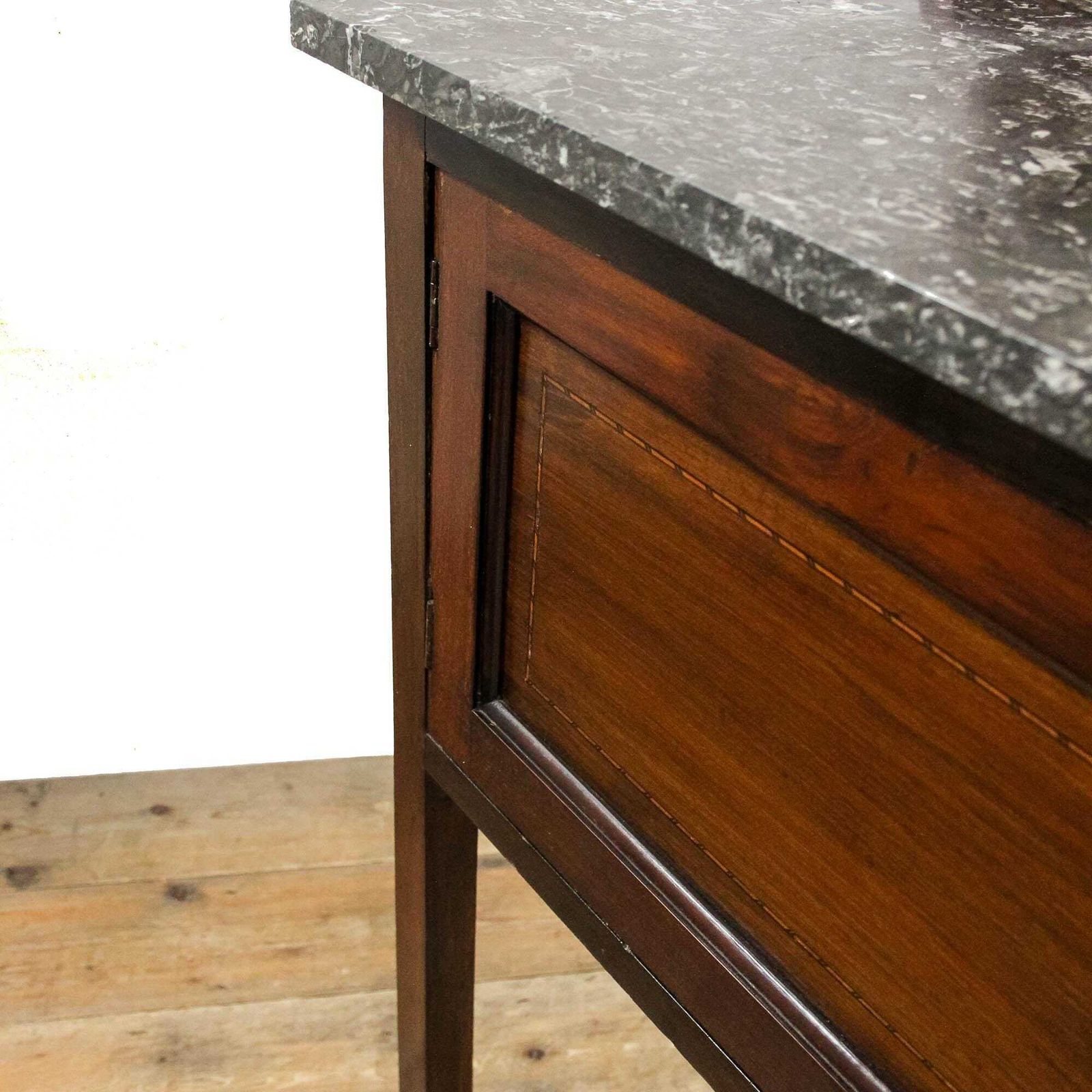 photo furniture Antique Edwardian Marble Top Washstand | Antique Washstand | Marble Top | Bedroom Furniture | Antique