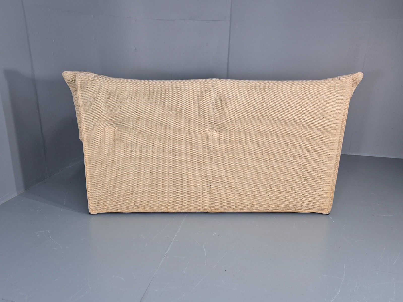 photo vintage Afra And Tobia Scarpa For B And B Italia Two Seater  Lauriana 80s Eb11007 M2ss