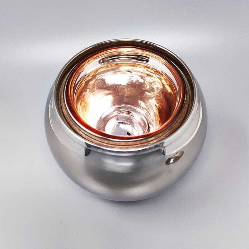 1960s Stunning Ice Bucket By Macabo. Made In Italy photo vinterior
