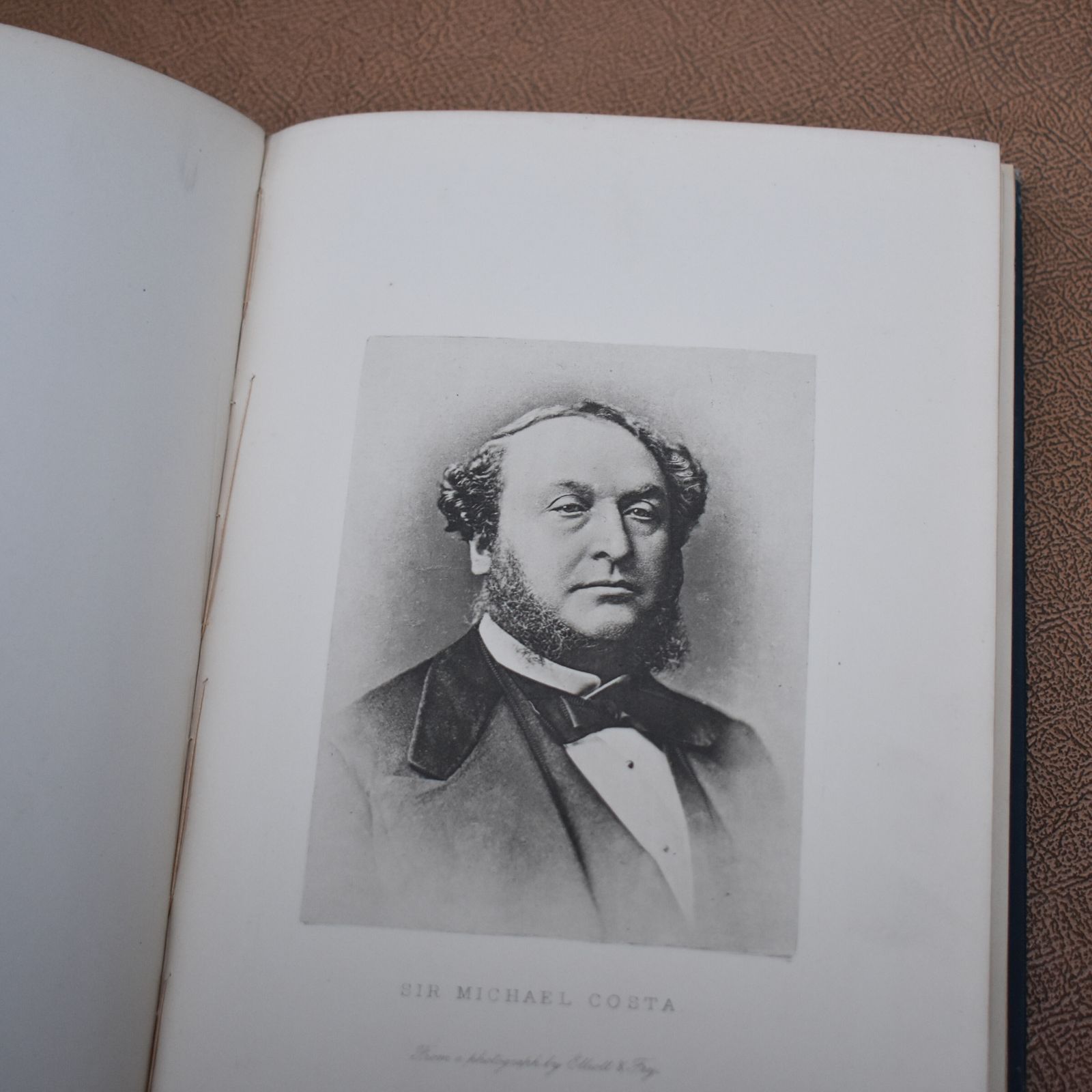 Antique History Of Music Emil Naumann Gilt Embossed Special Edition Book Pair photo vinterior