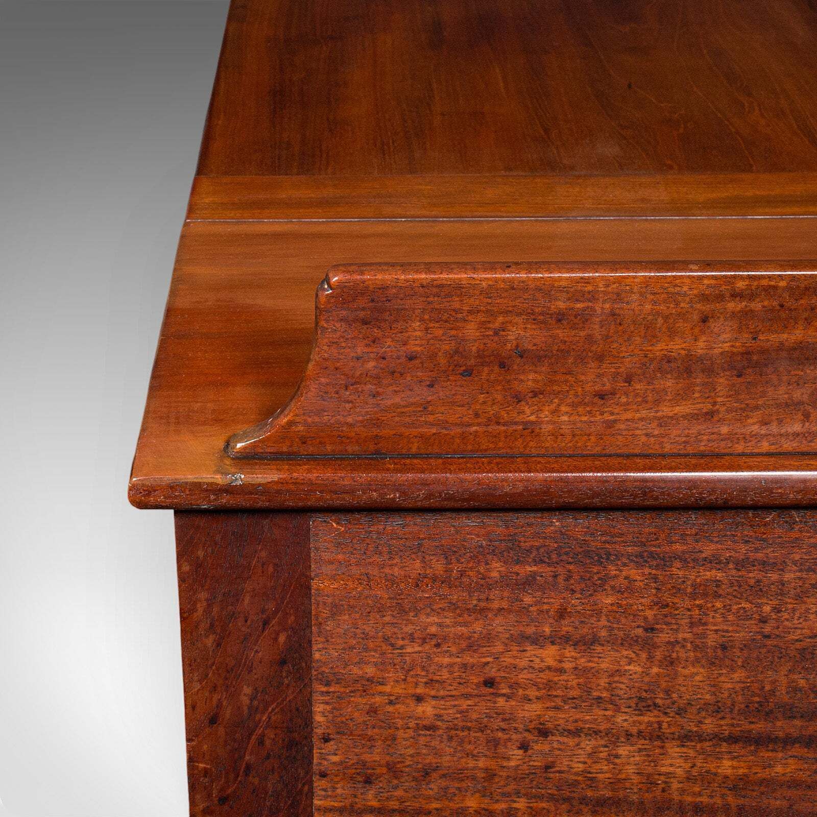 photo for sale Antique Writing Table, English, Kneehole Desk, Home Office, Study, Regency, 1820