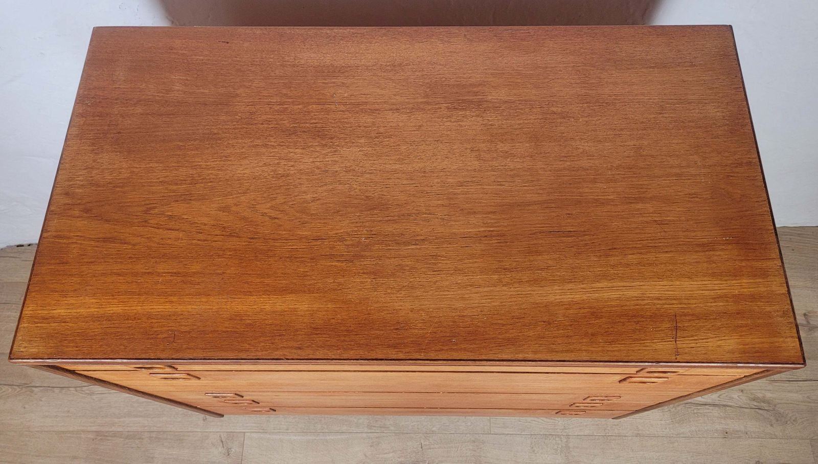 Alfred Cox Teak Chest Of Drawers 1960 Post War British Design photo vintage