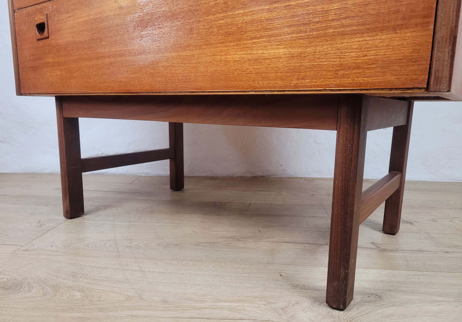 photo for sale Alfred Cox Teak Chest Of Drawers 1960 Post War British Design