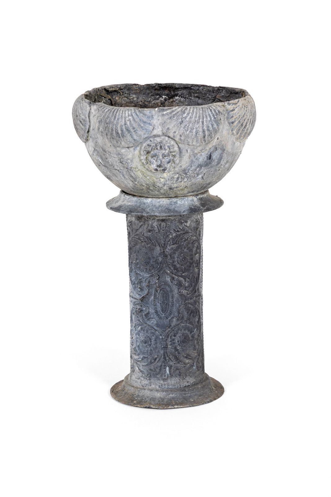Victorian Lead Garden Planter, 1800s