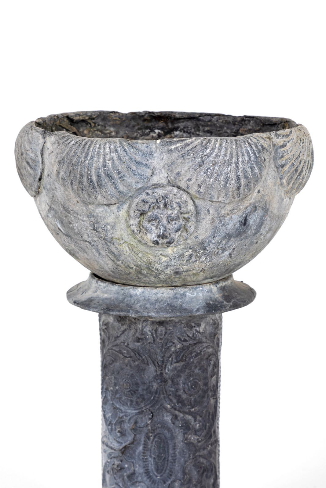 Victorian Lead Garden Planter, 1800s photo for sale