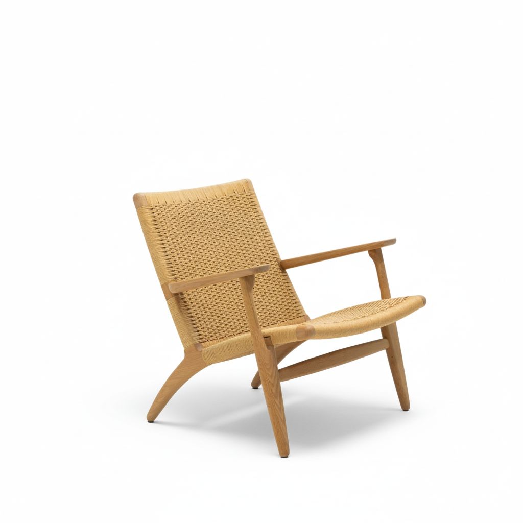 Hans Wegner Ch25 Lounge Chair For Carl Hansen