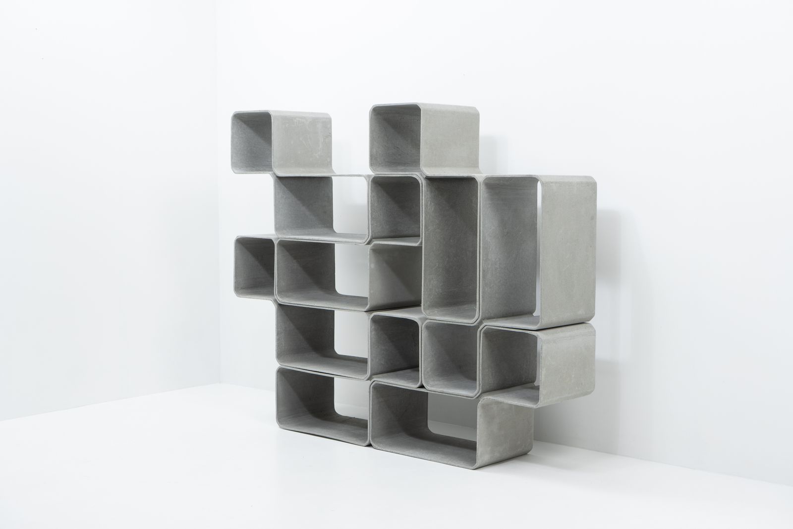 Tetris Modular Storage Unit, Fries & Zumbühl For Eternit – Switzerland 2000s photo vinterior