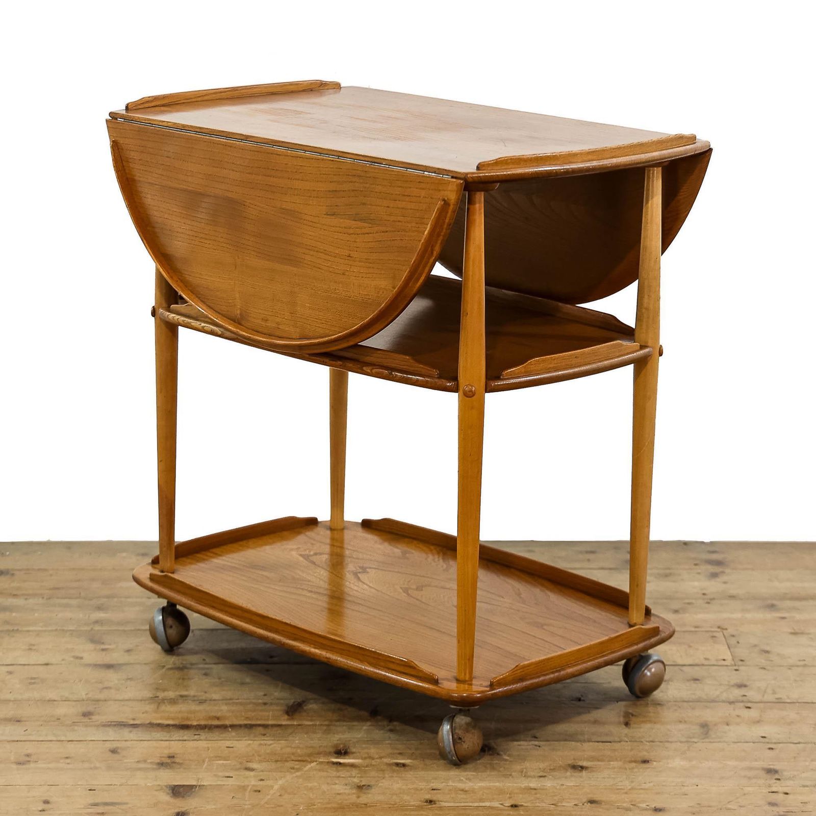 Vintage Ercol Folding Tea Trolley | Vintage Trolley | Drinks Trolley | Home Bar | Vintage Buffet photo furniture